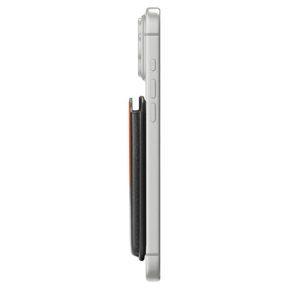 Portafoglio MagSafe, Spigen, Valentinus MagFit+, Nero AFA11336