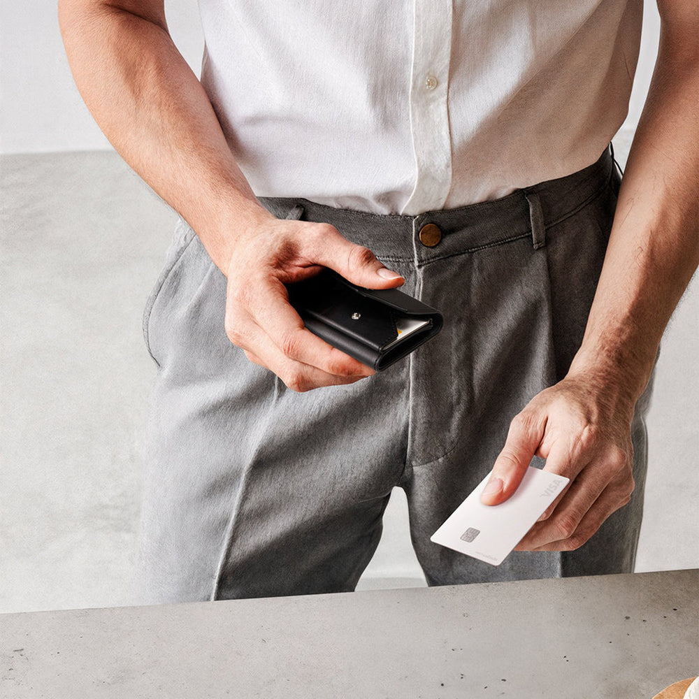 Portafoglio Magsafe, Spigen, Valentinus Pro, Nero AFA09442