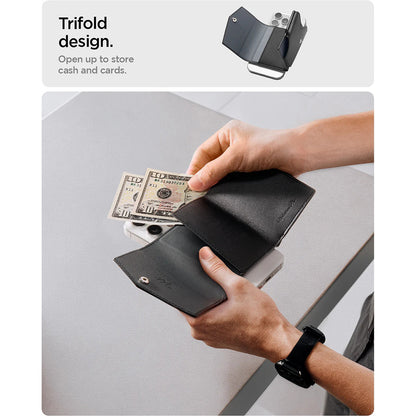 Portafoglio Magsafe, Spigen, Valentinus Pro, Nero AFA09442