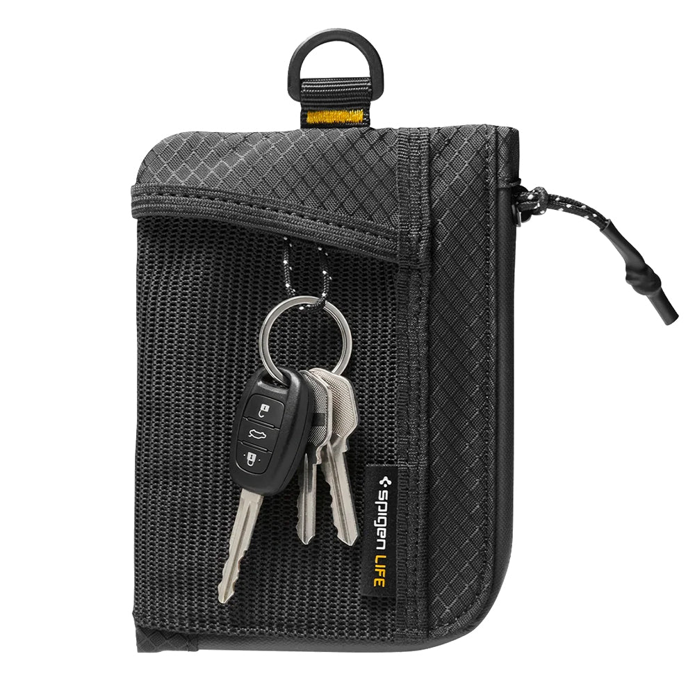 Portafoglio Spigen LF300 con Protezione RFID, Nero AFA11229