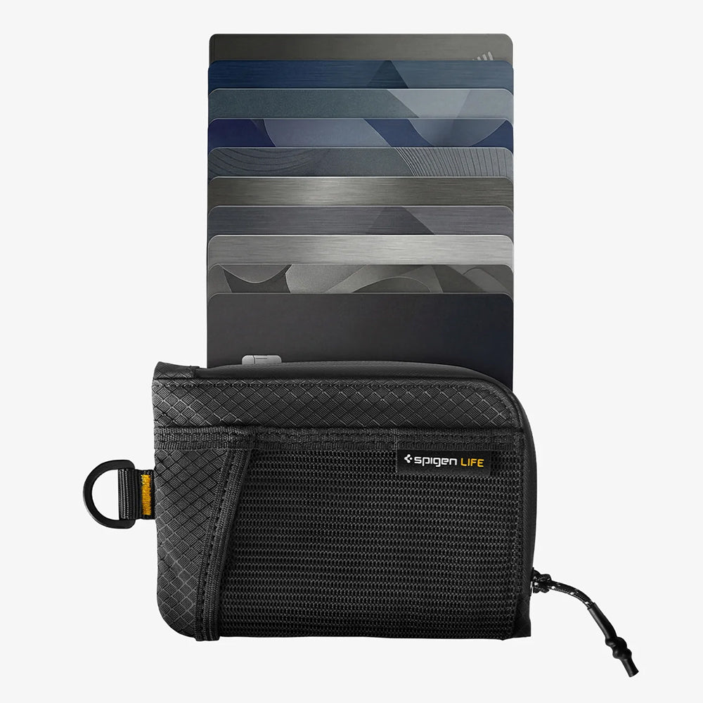 Portafoglio Spigen LF300 con Protezione RFID, Nero AFA11229
