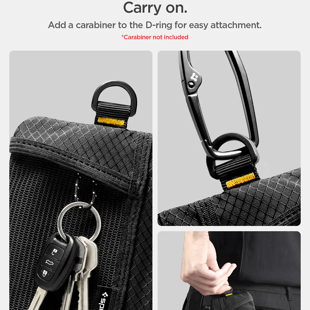 Portafoglio Spigen LF300 con Protezione RFID, Nero AFA11229