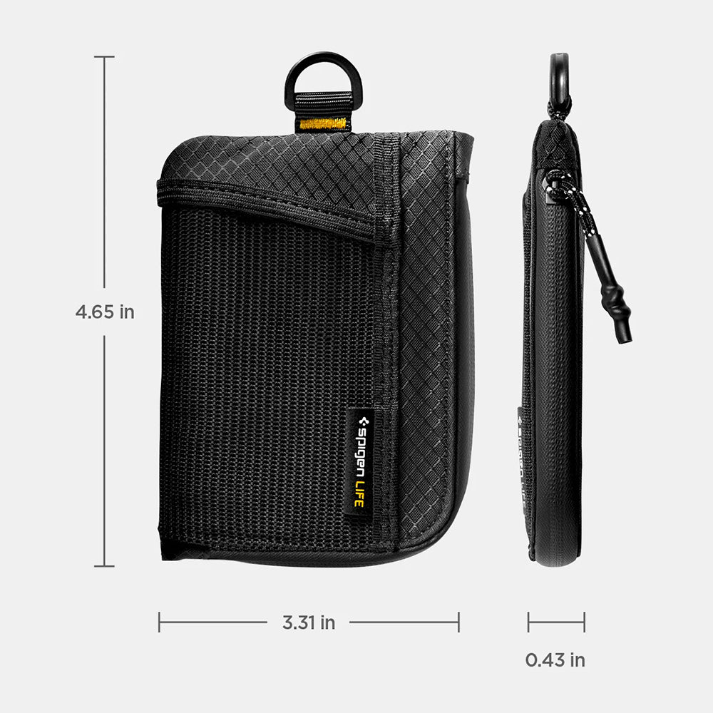 Portafoglio Spigen LF300 con Protezione RFID, Nero AFA11229