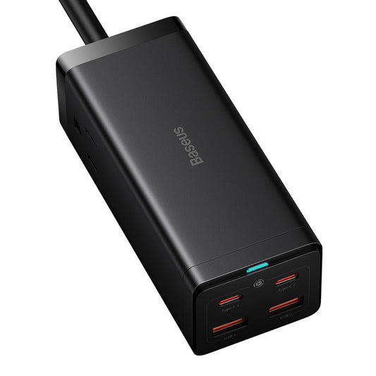 Prolunga Baseus PowerCombo US, 1 x Presa, Nero PSZM000201