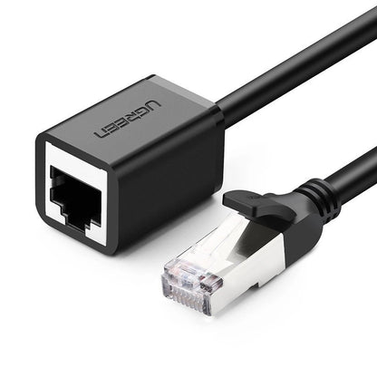 Prolunga Cavo Rete UGREEN NW112, RJ45 - RJ45, 0,5m, Nero