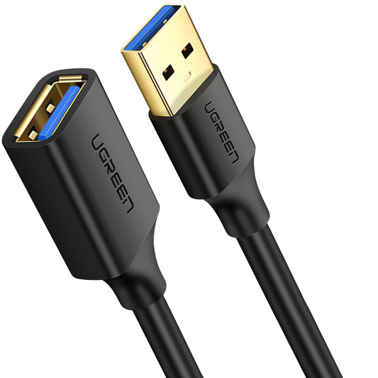Prolunga USB 3.0 UGREEN US129, 1m, Nero