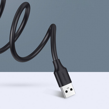 UGREEN US103 USB Extension Cable, 3m, Black