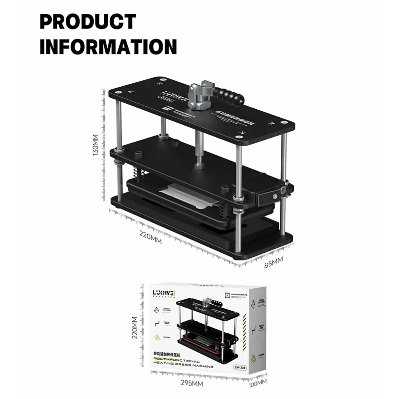 Pressa Riscaldante Luowei LW-330
