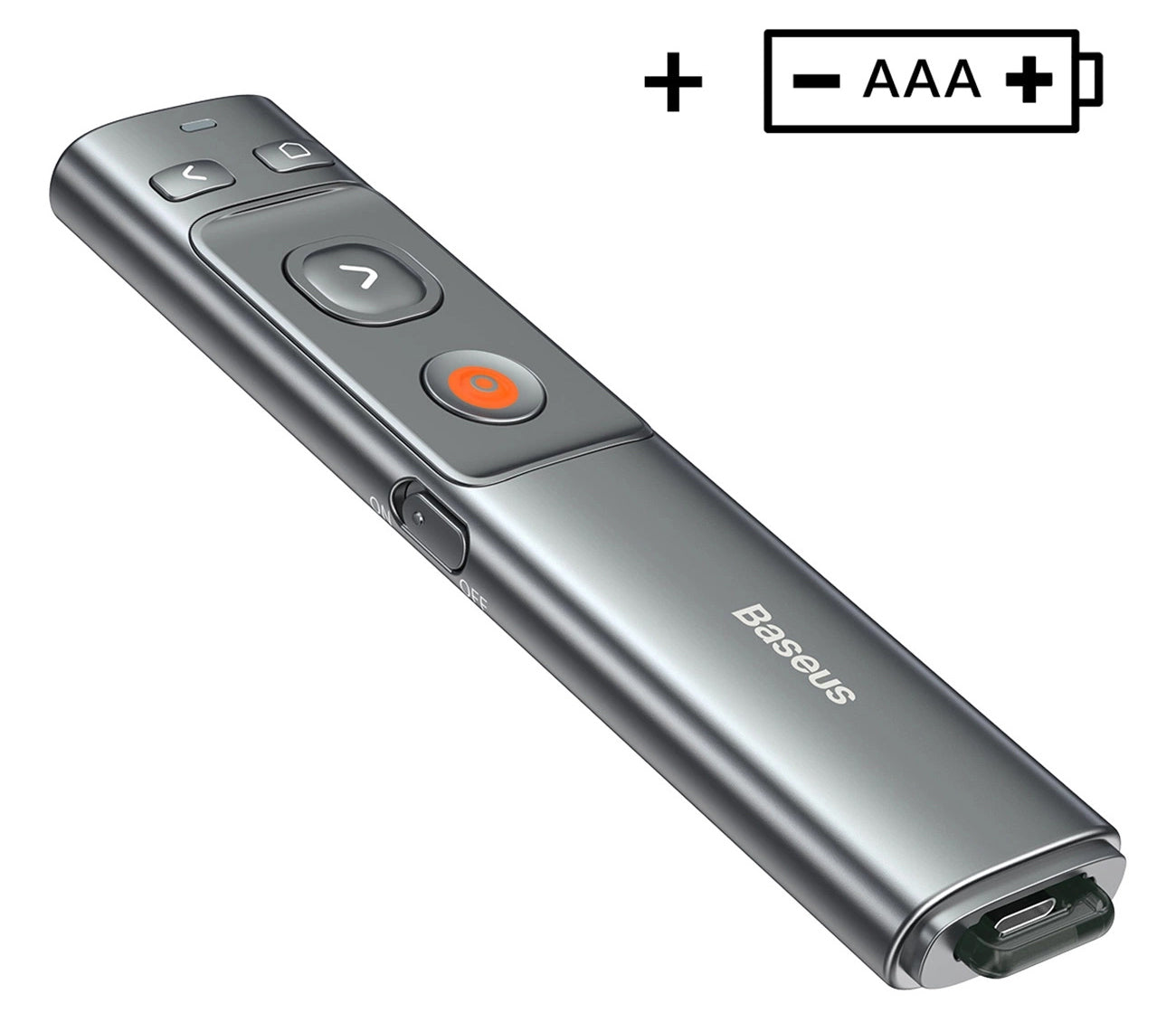 Presenter Wireless Baseus Orange Dot, Grigio ACFYB-0G
