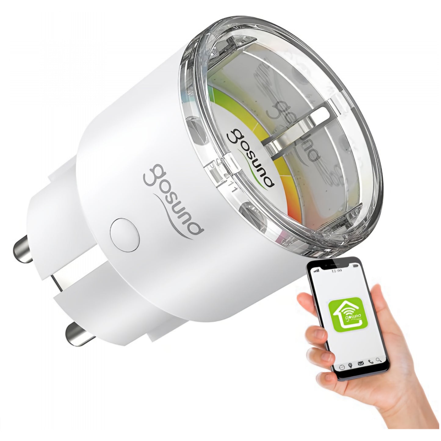 Presa Gosund Smart EP2, Wi-Fi, Set da 4 pezzi