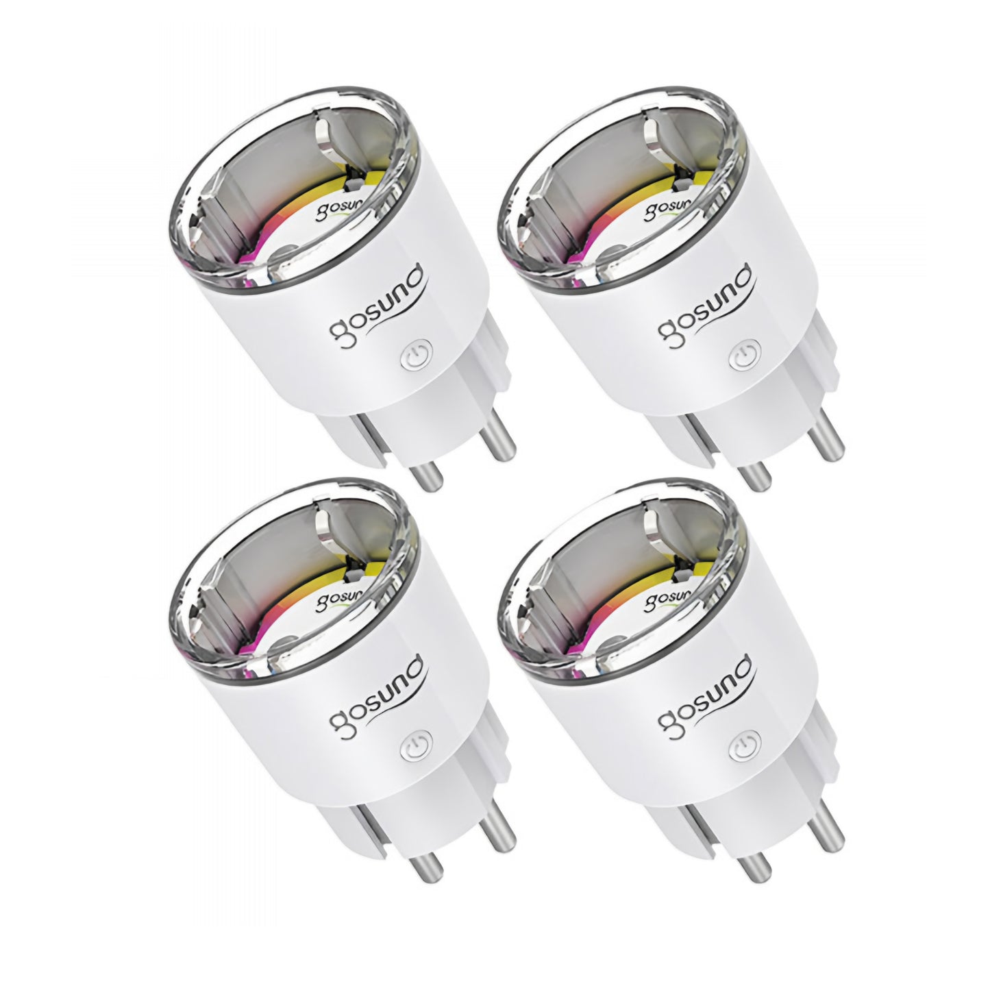 Presa Gosund Smart EP2, Wi-Fi, Set da 4 pezzi
