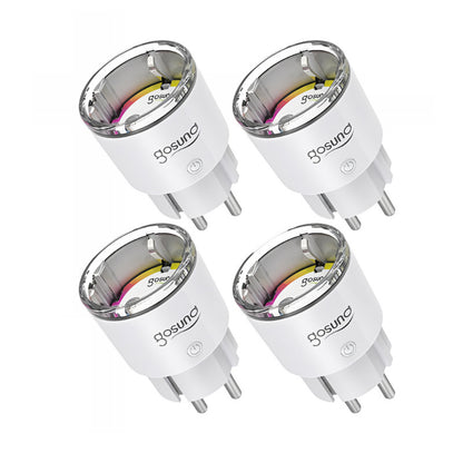 Presa Gosund Smart EP2, Wi-Fi, Set da 4 pezzi