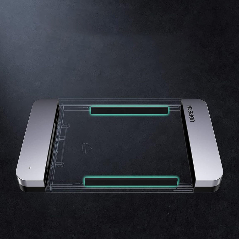Rack UGREEN CM300 (70499) per HDD / SSD SATA 2.5 pollici, USB-C, Grigio