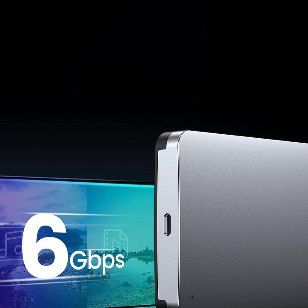 Rack UGREEN CM300 (70499) per HDD / SSD SATA 2.5 pollici, USB-C, Grigio