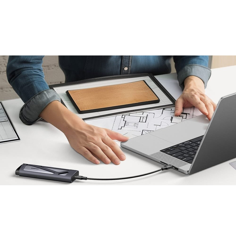 UGREEN CM767 (15813) Rack for M.2 NVMe / NGFF SSD, Gray