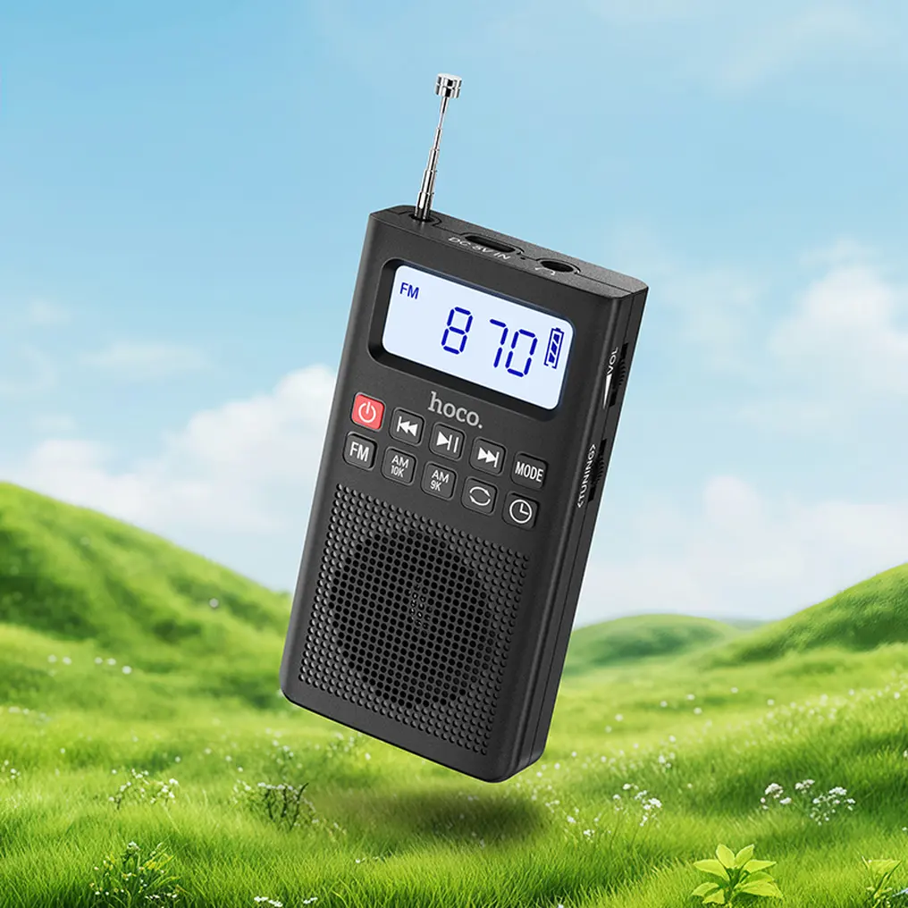 HOCO HI51 Portable Radio, Black