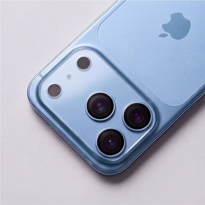 Cornice protettiva per fotocamera posteriore Tech-Protect Cam Fit+ per Apple iPhone 18 Pro, vetro temperato, trasparente