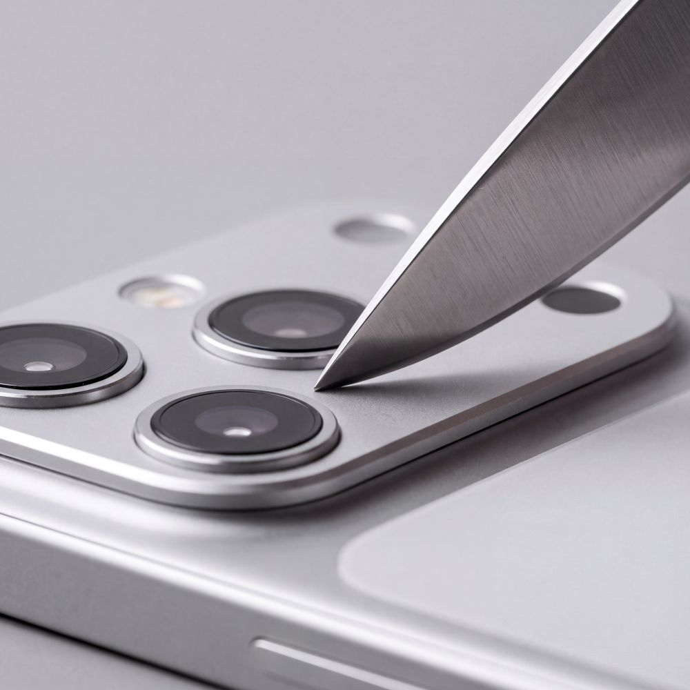 Tech-Protect Camalloy Fit+ Rear Camera Protection Frame for Apple iPhone 18 Pro Max, Aluminum, Silver
