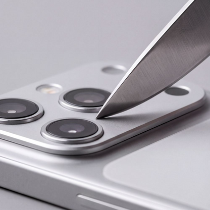 Tech-Protect Camalloy Fit+ Rear Camera Protection Frame for Apple iPhone 18 Pro Max, Aluminum, Silver
