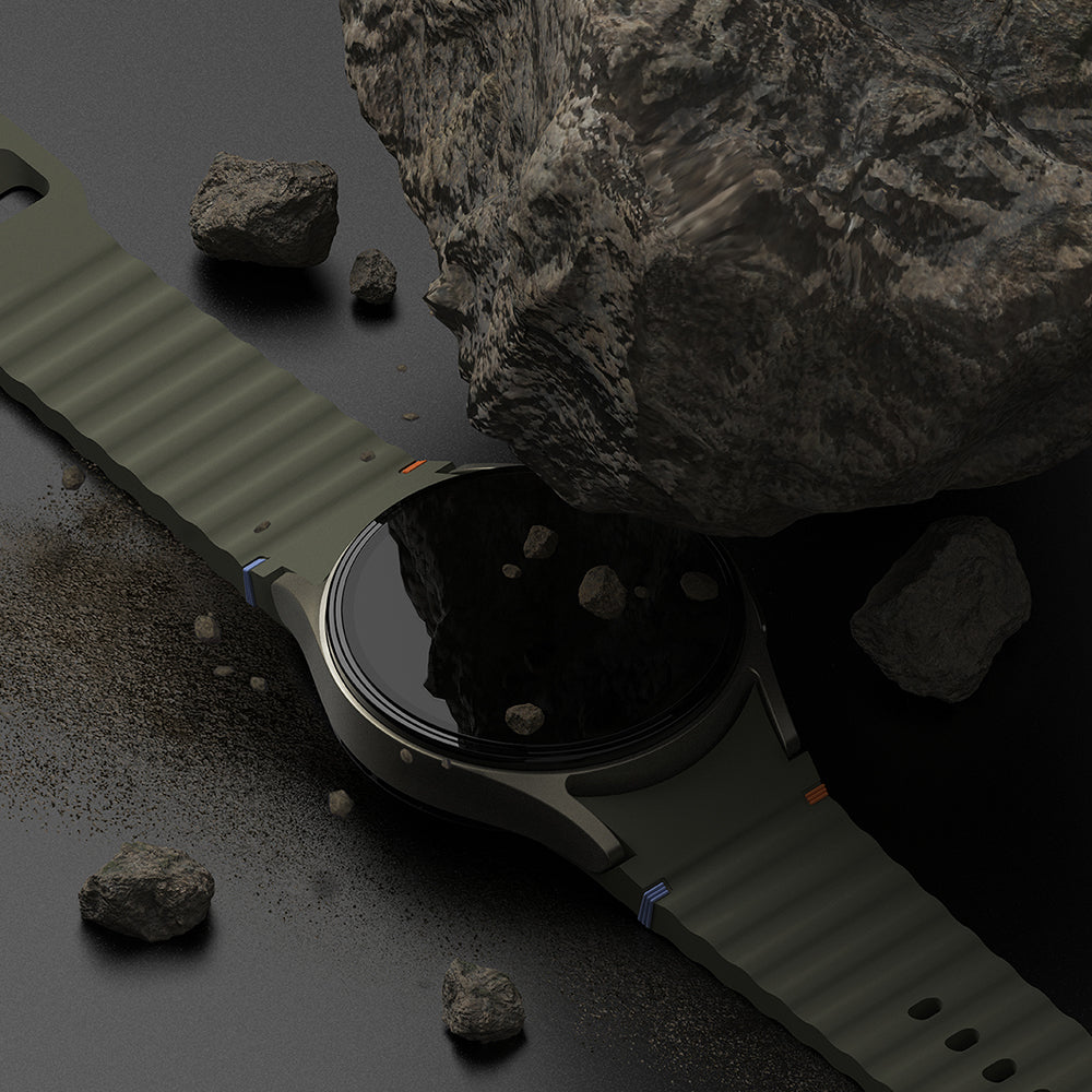 Cornice di Protezione Ringke Premium Styling per Samsung Galaxy Watch7 44mm, Modello 3, Nera