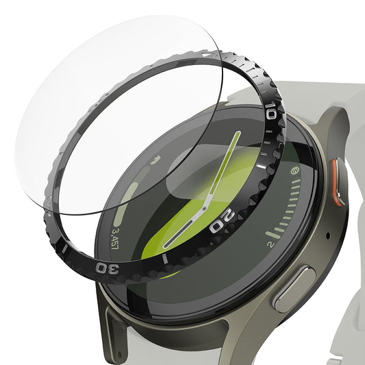 Cornice Protettiva Ringke Styling per Samsung Galaxy Watch7 40mm, Modello 6, Nera