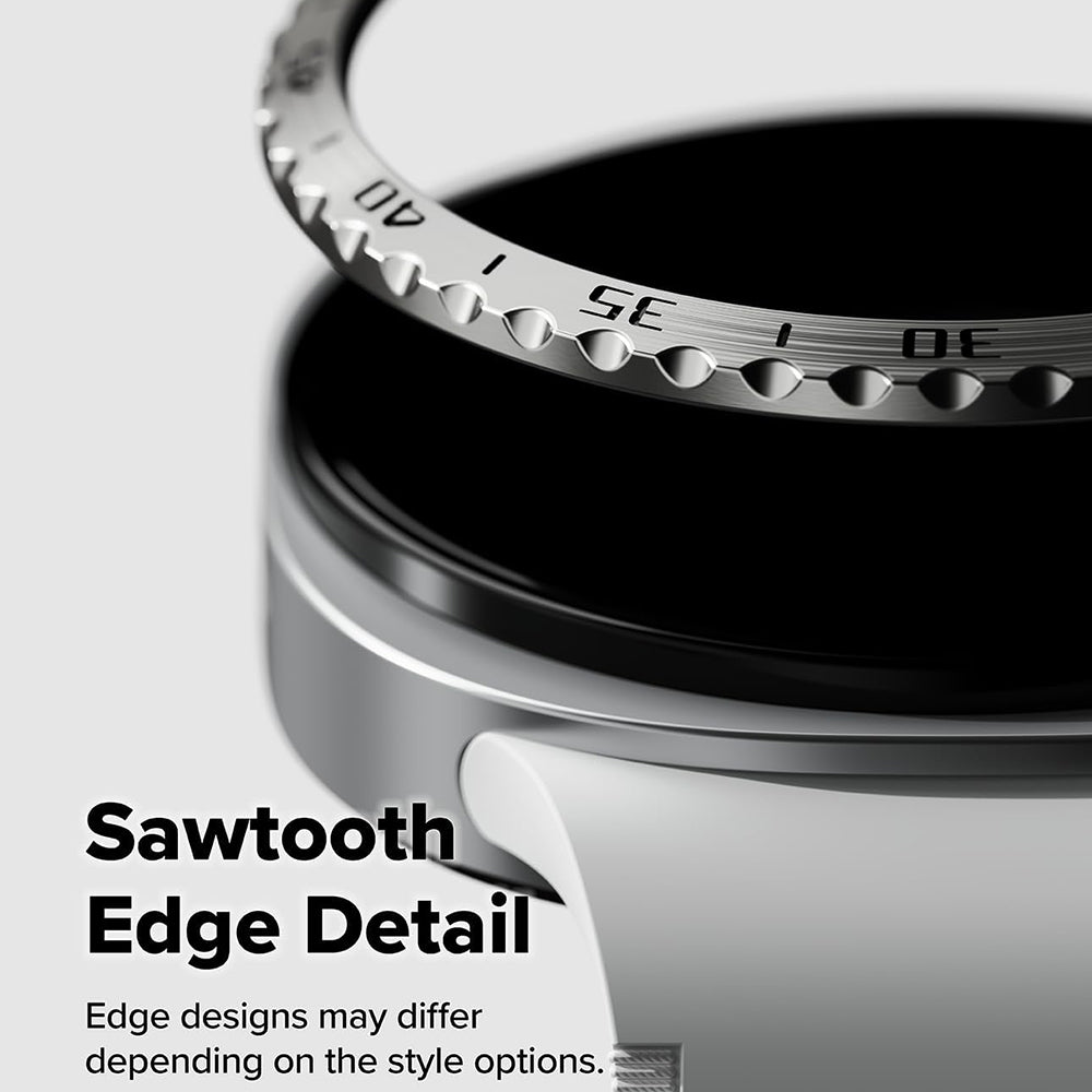 Cornice Protettiva Ringke Inner Styling per Samsung Galaxy Watch8 Classic, Argento