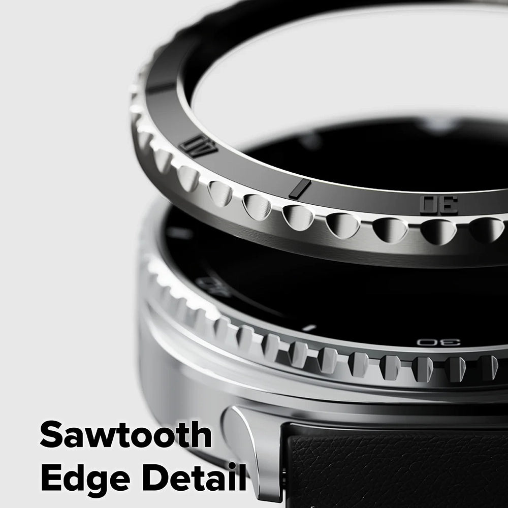 Cornice di Protezione Ringke Premium Styling per Samsung Galaxy Watch8 Classic, Nera