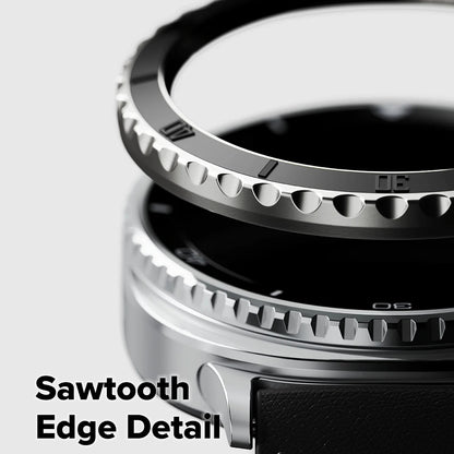 Cornice di Protezione Ringke Premium Styling per Samsung Galaxy Watch8 Classic, Nera