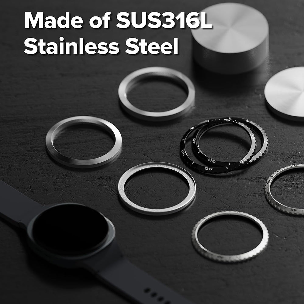 Cornice Protettiva Ringke Inner Styling per Samsung Galaxy Watch8 Classic, Nera