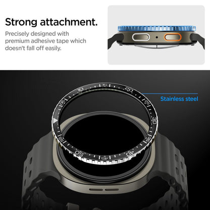 Cornice Protettiva Spigen Tune Diver per Samsung Galaxy Watch8 44mm, Nera