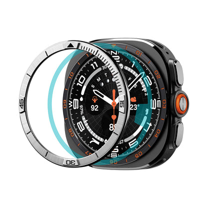 Cornice Protettiva Spigen Tune Pilot per Samsung Galaxy Watch Ultra2, Argento ACS11616