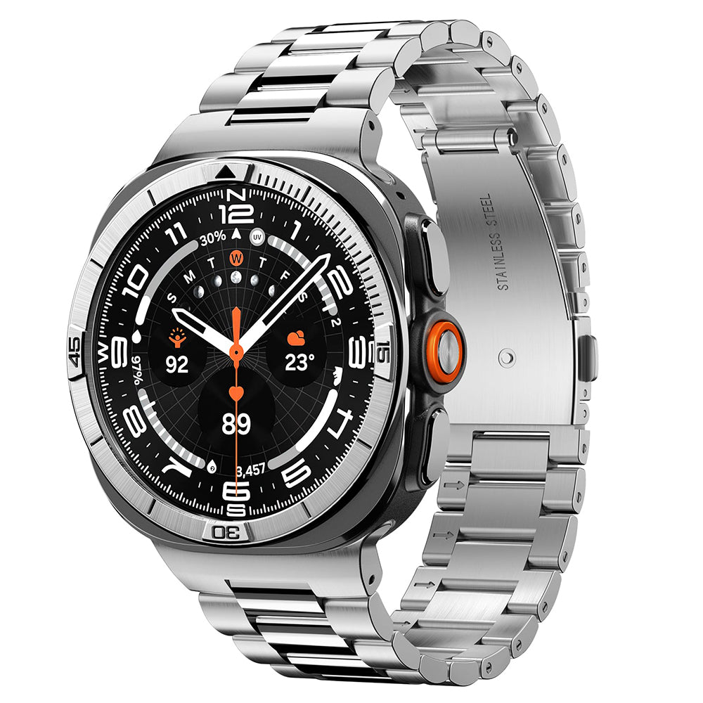 Cornice Protettiva Spigen Tune Pilot per Samsung Galaxy Watch Ultra2, Argento ACS11616
