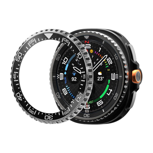 Cornice di Protezione Spigen Tune Pro Diver per Samsung Galaxy Watch8 Classic, Nera