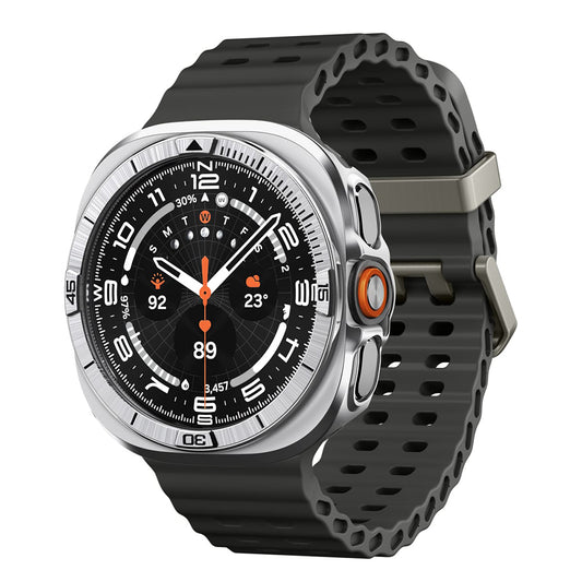 Cornice Protettiva Spigen Tune Pro Pilot per Samsung Galaxy Watch Ultra2, Argento ACS11618