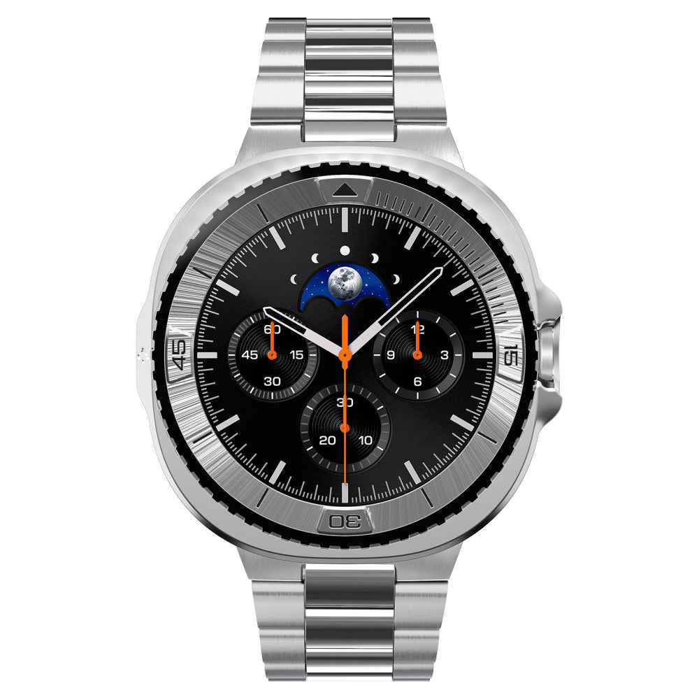 Cornice di Protezione Spigen Tune Pro Pilot per Samsung Galaxy Watch8 Classic, Argento ACS10017