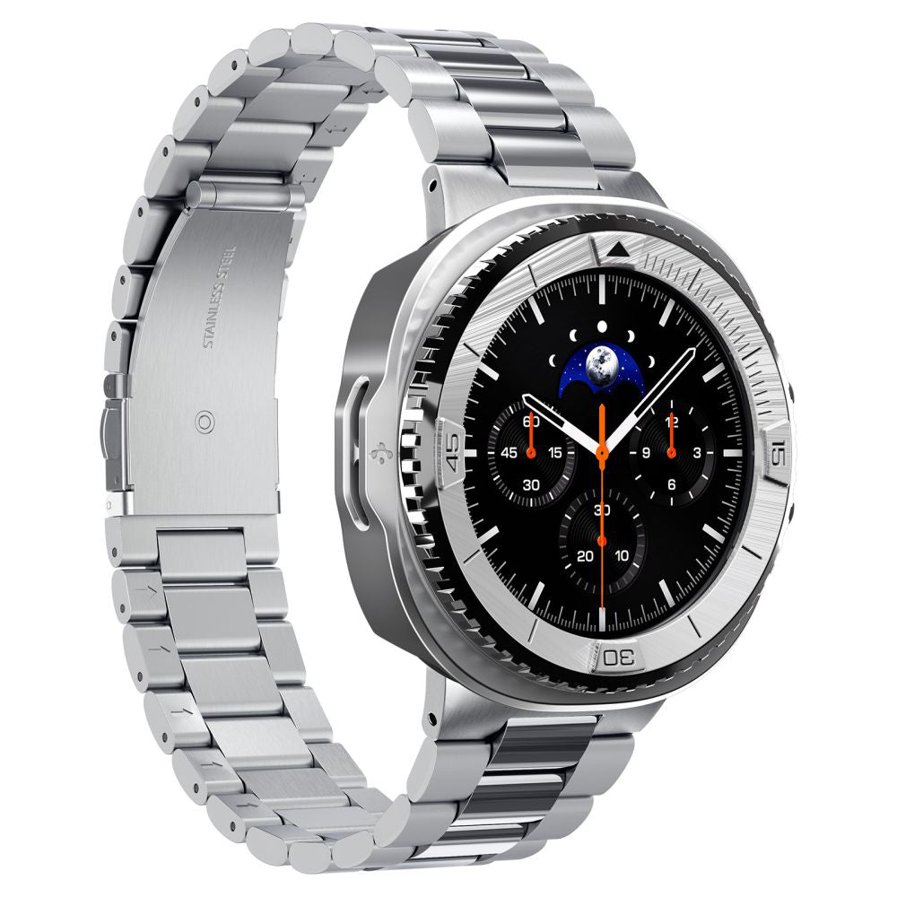 Cornice di Protezione Spigen Tune Pro Pilot per Samsung Galaxy Watch8 Classic, Argento ACS10017