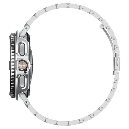 Cornice di Protezione Spigen Tune Pro Pilot per Samsung Galaxy Watch8 Classic, Argento ACS10017