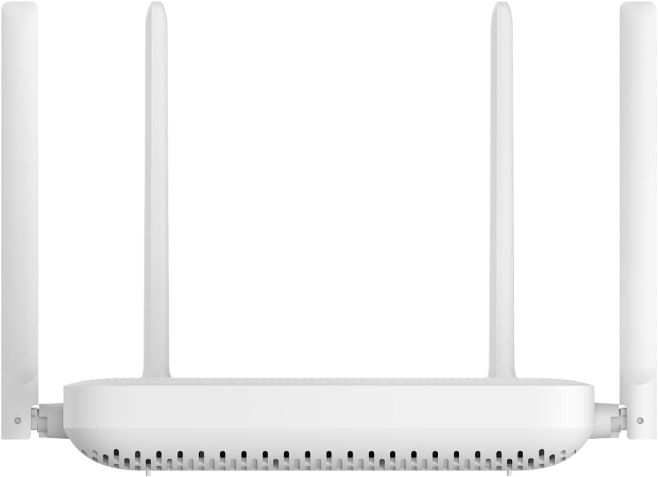 Router wireless Xiaomi AX1500, Dual Band, Wi-Fi 6, bianco DVB4412GL