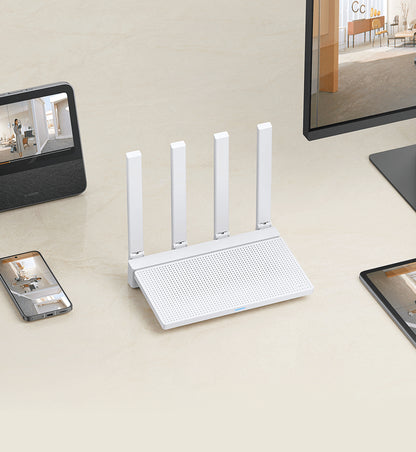 Router wireless Xiaomi AX3000T, Dual Band, Wi-Fi 6, bianco DVB4423GL 