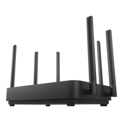 Router wireless Xiaomi AX3200, Dual Band, Wi-Fi 6, nero DVB4314GL 