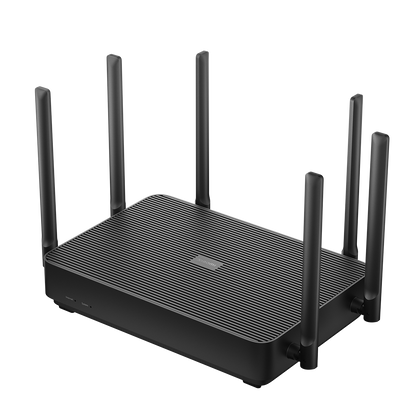 Router wireless Xiaomi AX3200, Dual Band, Wi-Fi 6, nero DVB4314GL 