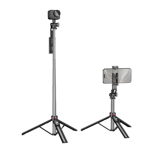 Selfie Stick Bluetooth Borofone BY15 Throne, 4,5 pollici - 7 pollici, Nero