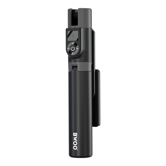 Selfie Stick Bluetooth BWOO BO-ZP14, Universale, Nero