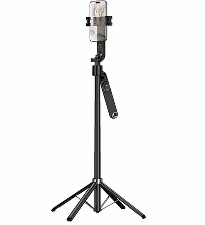 Selfie Stick Bluetooth HOCO K32 Face Tracking, 4.5 pollici - 7 pollici, Nero