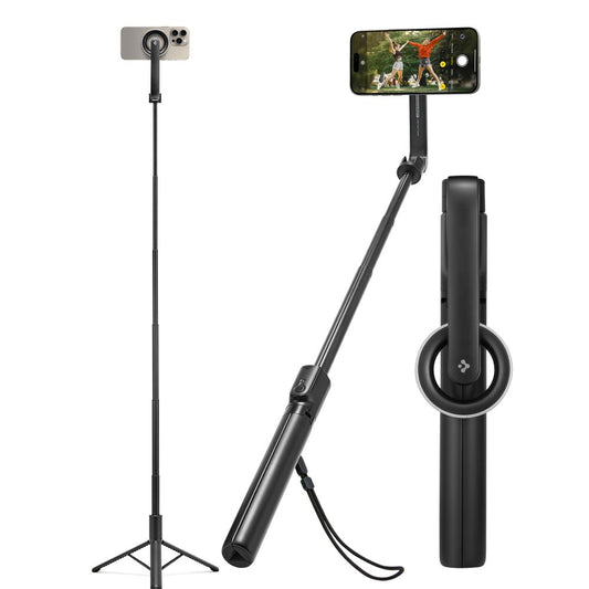 Selfie Stick Bluetooth Spigen S580W, Universale, Nero