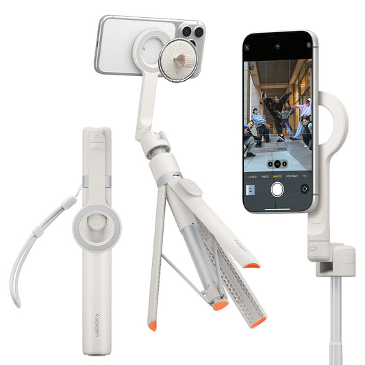 Selfie Stick Bluetooth Spigen S582W, Universale, Beige AMP11373