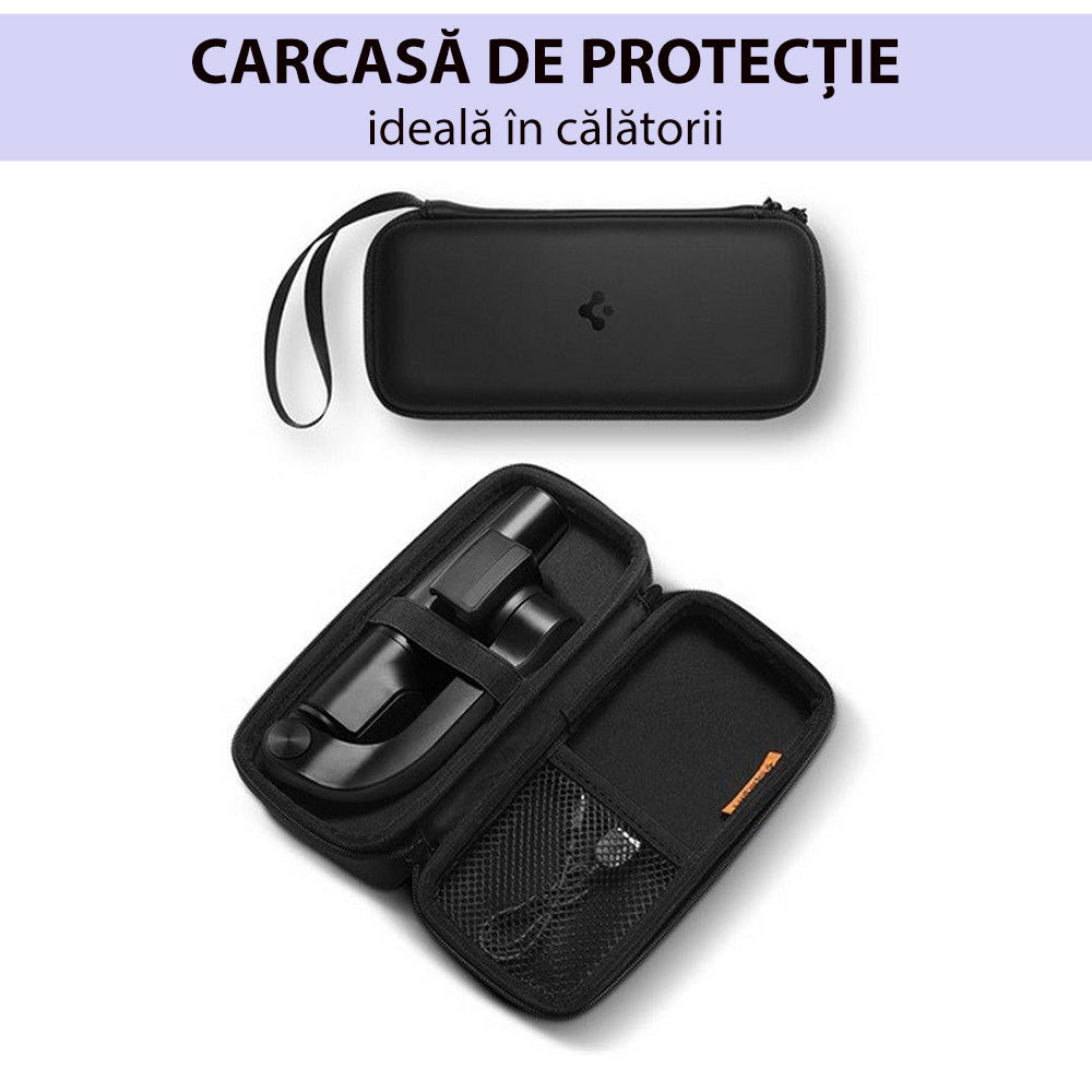 Gimbal Stabilizzatore Spigen S610W Gimbal, Universale, Nero