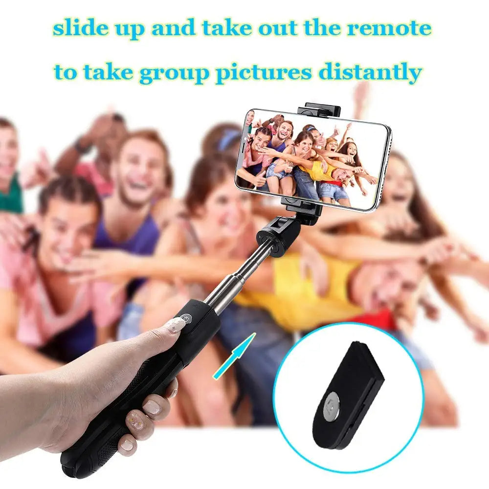Selfie Stick Bluetooth Techsuit K06, Universal, Black