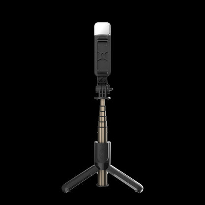 Selfie Stick Bluetooth Techsuit L10s, Universale, Nero