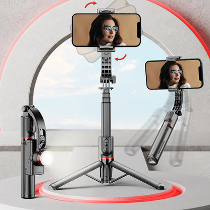 Selfie Stick Bluetooth Techsuit L19s, Universale, Nero